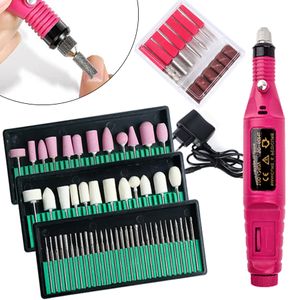 Nagel manicure set elektrische boormachine slijpapparatuur molen voor pedicure professioneel sterk polijstgereedschap LEHBS011P 230512