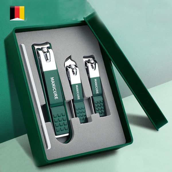 Nail Manucure Set Allemagne Coupe-ongles Set Accueil Coupe-ongles Un ensemble complet de haute qualité hommes femmes ongles spéciaux coupe-ongles outil de pédicure 230425