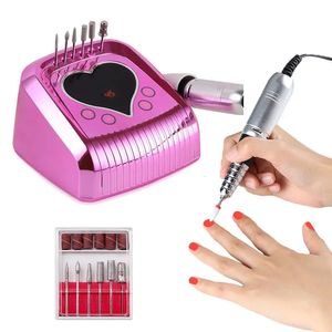 Ensemble de manucure pour ongles, polisseuse professionnelle, perceuse électrique, Kit Portable et outil de pédicure pour façonner le polissage 231017