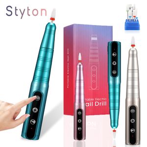 Ensemble de manucure pour ongles Styton 35000 tr/min perceuse électrique fraise pour stylo de polissage Gel équipement de Salon 230911