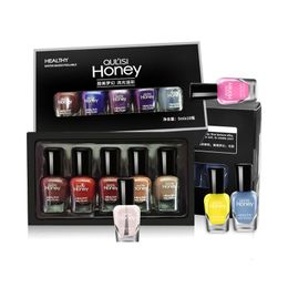 Nagellak 10st Art Set Moslim Veganistisch Waterdoorlatend Halal Ademend 230922