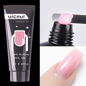 Vernis à ongles 15 ml Gel poly acrylique pour extension d'ongle 0,5 fl.oz Gel à ongles poly à construction rapide PureGlitter Prolong Manucure Gel acrylique polymère 231123