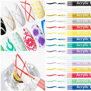 Vernis à ongles 6PCS10PCSSET Art Graffiti Peinture Stylo Ongles Smudge Encre Dessin Ombrage Marbrure UV Gel DIY Manucure Outils 230802