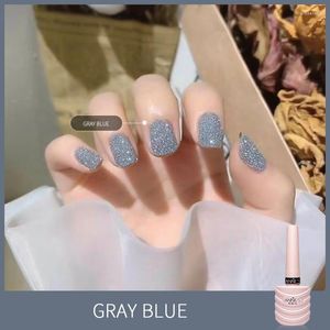 Esmalte de uñas 7 colores Diamante DIY Diseño Natural Impermeable Duradero Fácil de usar Arte TSLM1