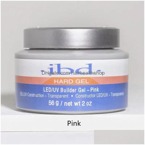 Esmalte de uñas Amazon Venta de gel de belleza Beauty IBD LED HARD/UV BUILLDER GELS 56G 3 Color stock de entrega de caída rápida Salon DHCXF