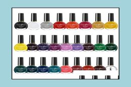 Vernis à ongles Art Salon Health Beauty New Fashion Special 26 Color facultatif pour les ongles Stam Print 10ml Drop DHBC25117393