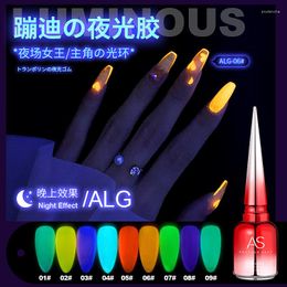 Vernis à Ongles AS Luminous Glue Candy Fluorescent 2023