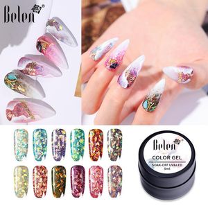 Nagellack Belen 5ML Falling Flower Series Gel Soak Off UV LED Lack Primer Salon Maniküre Lack Emaille