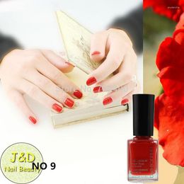 Nagellak Foreverjasmine 10 stcs felrode snoep vernis 12 ml bloedige rozenlak niet -toxische schil van schilderen