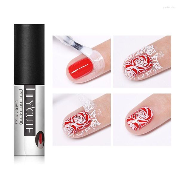 Vernis à ongles Gel Liquide Décoller Bande Cuticule Guard Barrier -u W