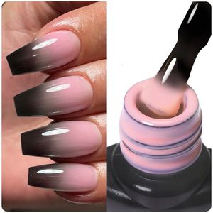 Nagellak LILYCUTE Temperatuur Kleurveranderende UV-gel Alles voor manicure Semi-permanent Losweken Thermische Kunstvernis 231020