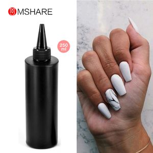 Nagellak mshare 250 ml zwarte witte nagel kleur kleur gelpolish vernis afweekt UV LED nagels 230811