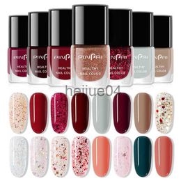 Nagellak Nail Art Sneldrogend Normaal Zonder lamp Nagellak Glitter Pailletten Vernis Mat Langdurig Waterdicht Nobake Nagellak x0806