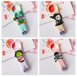 Vernis à ongles Nouveau Halloween 79 Cartoon Clippers en acier inoxydable Cutter pour enfants Kawaii Tra Sharp Sturdy Coupeurs pour filles Fingernai Otcdi