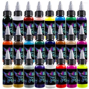 Vernis à ongles OPHIR aérographe peinture acrylique bricolage Pigment d'encre pour modèle chaussures cuir peinture 24 couleurs ChooseTA005