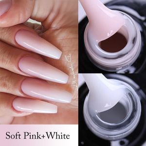 Nagellak UR SUGAR Wit Roze Nude Extension Gel Semi-permanente acrylkunst Hybride vernis UV Led Hard 231020