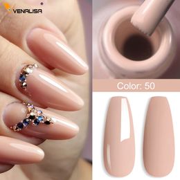 Nagellak Venalisa Fashion Bling 7,5 ml Nude Color Series Losweken UV LED Nagelgellak Cosmetica Nagelmanicure Gellak Nagellak 230901