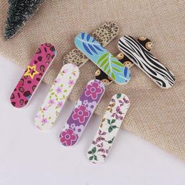 Nail Polishing Tool Manicure Kit Hout EVA Nagelvijlen DIY Vingernagel Trimmen Art Nail Schuurpapier Filing Sticks F3427 Icslk