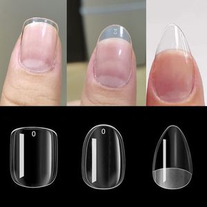 Nail Practice Display 120Pcs Artificial s MS XS Short Oval Square Almond Fake Press On Extension Gel X Capsule False s Tips 230201