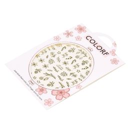 Nail Sticker Sugar Leaf Flower Star Stick Patroon voor Nail Art Decoratie Glitter DIY Decals Manicure Set voor Kerstmis