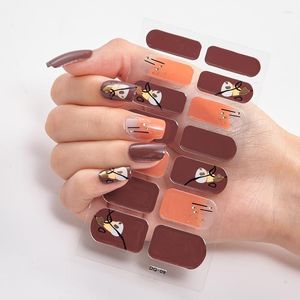 Nagelstickers Drie soorten 0f Full Cover Designer Decals Nailart Sticker Nails Women Salon