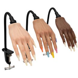 Nageltraining nephand voor acryl nagels siliconen handen om nagelhandmodel te oefenen Veikmv 240325
