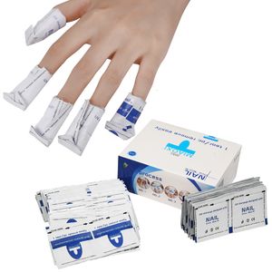 Traitements des ongles Clou Beaute 200 Pcs Enlèvement Wraps Gel Polish Easy Soak Off Remover Burst Magic Wipes 230704