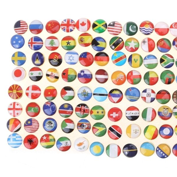 Clous 194 pièces drapeau national punaises rondes pour tête pointe en acier punaises Pos carte Bulletin fournitures scolaires 230926