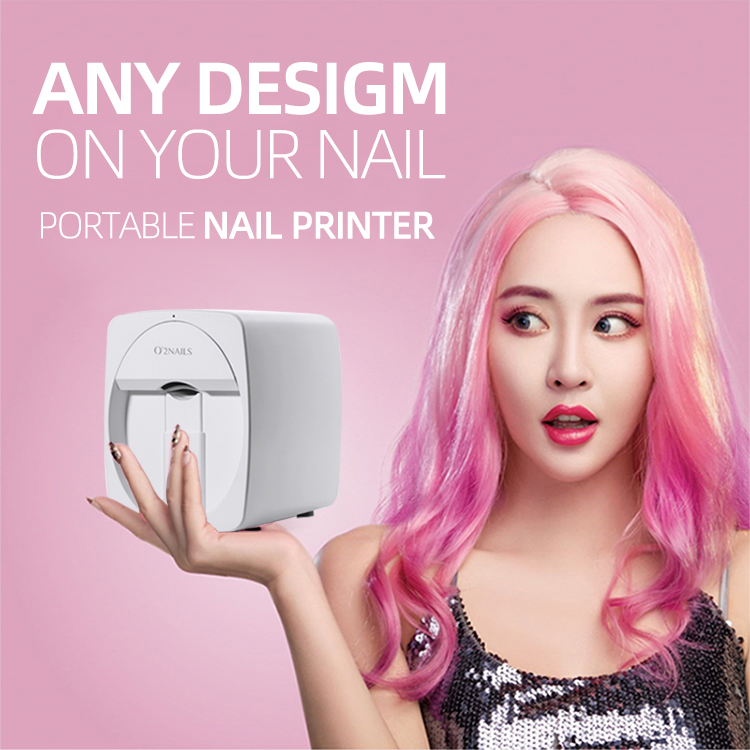 Nails Printer 3D Digital Nail Art Machine H1 3D Art Beauty 3D Printer с несколькими цветами для легкой работы