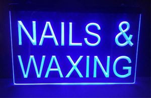 Nagels Waxing Bar Beer Pub Club 3D -borden LED NEON SPORT HOME Decor Crafts