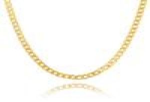 Nake Zwart/gouden kleur Roestvrijstalen ketting voor mannen Sieraden Groothandel 5mm Trendy Long Figaro Chain Necklace Trendy9680724