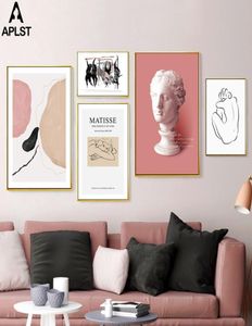 Naakte Vrouw Posters Venus Canvas Prints Nordic Sculptuur Naakt Meisje Matisse Schilderij Wall Art Pictures voor Woonkamer Home Decor6128002