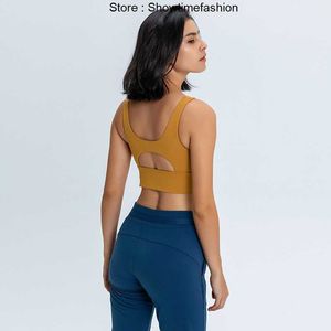 Tenues de yoga nues Soutien-gorge LU-116 Sous-vêtements de sport pour femmes Beauté Dos Gilet de gymnastique Courir Jogging Boléro Débardeur Soutien-gorge d'entraînement Vêtements de sport d'été QCP8