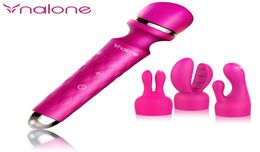 Nalone 7 fonctions puissant AV masseur Rock 100 étanche rechargeable GSpot baguette magique masseur vibrateurs produits sexuels T200514182992
