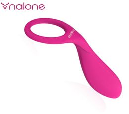 Vibrateur en silicone nalone Affiche de la machine sexuelle imperméable Bullet Bulledo Vibrateur pour couples Adultes Sex toys Silicone Rings for Man Sex Toys Y4709173