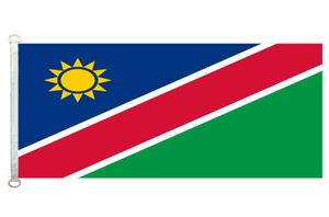 Namibia Flag Banner 3x5ft90x150cm 100 Polyester 110GSM Warp Knitted Fabric Outdoor Flag6977811