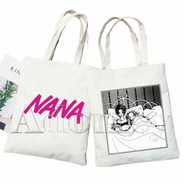 Nana Osaki Manga Anime japonais The Black Stes Shop Bag fourre-tout sac à main Shopper sac de recyclage fourre-tout réutilisable personnalisé u01B #