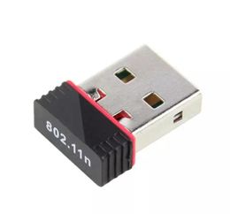 Nano 150M Adaptador Wifi USB 150Mbps Inalámbrico IEEE 802.11n g b Mini Antena Dongle Chipset RTL8188 Tarjeta de red FTV