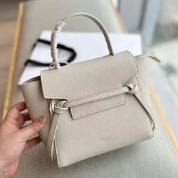 Nano riem schoudertas luxurys handtas ava mode dame ontwerper tas dames pochette real lederen koppeling tas crossbody tassen man topgreep witte zakken riem 001