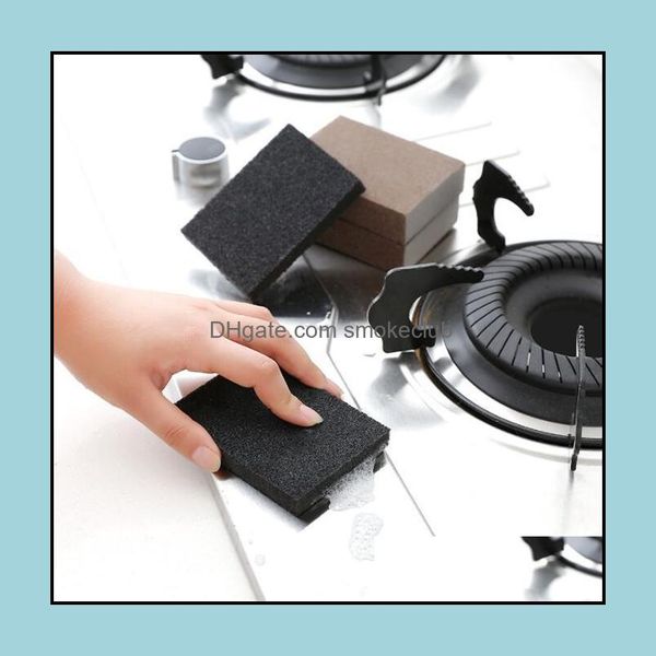 Nano Emery Magic Clean Rub Esponja Olla de cocina Excepto óxido Focal Manchas Limpieza Mtifuncional Limpiador Herramienta Drop Delivery 2021 Esponjas Scou