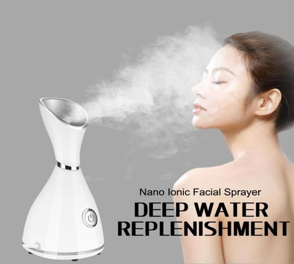 Nano ionic Spray Face SpaWer Spray Machine Ion Pulporping Face à vapeur Instrument Hydratant pour le visage Humidificateur Beauty Spa CX6467397