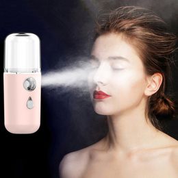 Nano mist spuit 30 ml gezichtsorgaan vernevelaar draagbare spray hydraterende huidverzorging gezicht luchtbevochtiger HHF1429