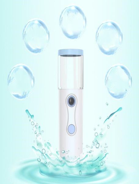 Nano Mist Sprayer Facial Body Nebulizer Steamer Mini Hidratante Portátil de mano Hydrator Sprayer Cuidado de la piel Herramientas de spray facial EE4460687