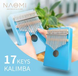 Naomi 17 Clés Kalimba Gouttes de piano pour le pouce pour enfants pour enfants Adultes Délairs8558174