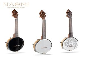 Naomi 26 inch Banjolele Sidekick Tenor Banjo 3 Styles Patroon Design Wgig Bag Tuner Strap1864562