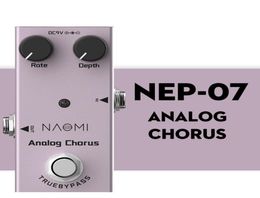 NAOMI – pédale d'effet de guitare électrique, refrain analogique, True Bypass, corps en alliage d'aluminium, 1068514