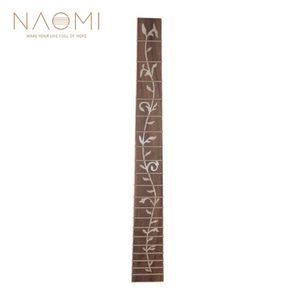 Naomi Guitar Fretboard acoustique folk guitare Rosewood Fretboard Forfard pour 41039039 20 accessoires de pièces de guitare Fret New4695530