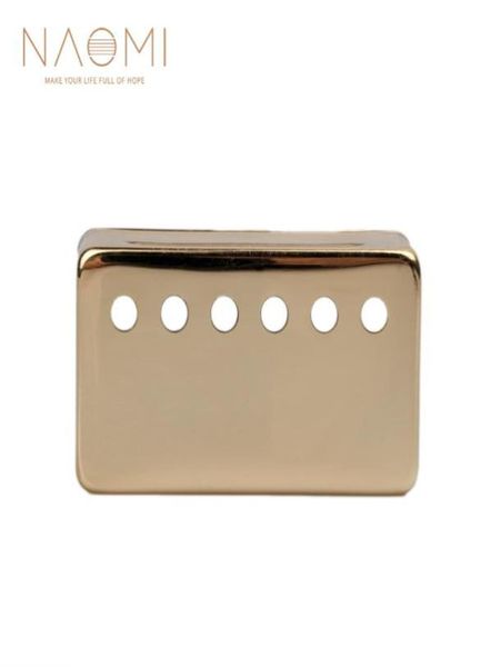 NAOMI-cubierta de pastilla Humbucker de Metal, 50mm, piezas de guitarra eléctrica estilo LP, accesorios, Color dorado, New3746597