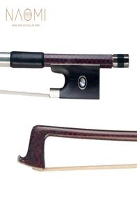 Naomi Violin Bow 44 Bow en fibre de carbone pour 44 violon pleine grandeur W Paris Eyes Violon Pièces d'accessoires NEW1756654