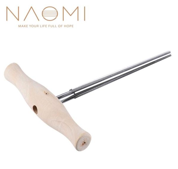 Escariador de clavijas para violín NAOMI, escariador de agujeros, cono 130 con mango de madera para violín 34 44 7767033